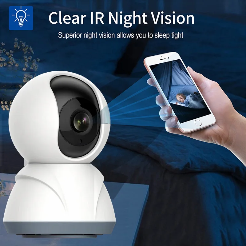 Tuya HD Wifi Smart Monitor Surveillance Cameras Sensor Camcorder Web Video Home Safety Wireless Security
Tuya HD Wifi Smart Monitor Surveillance Cameras Sensor Camcorder Web Video Home Safety Wireless Security