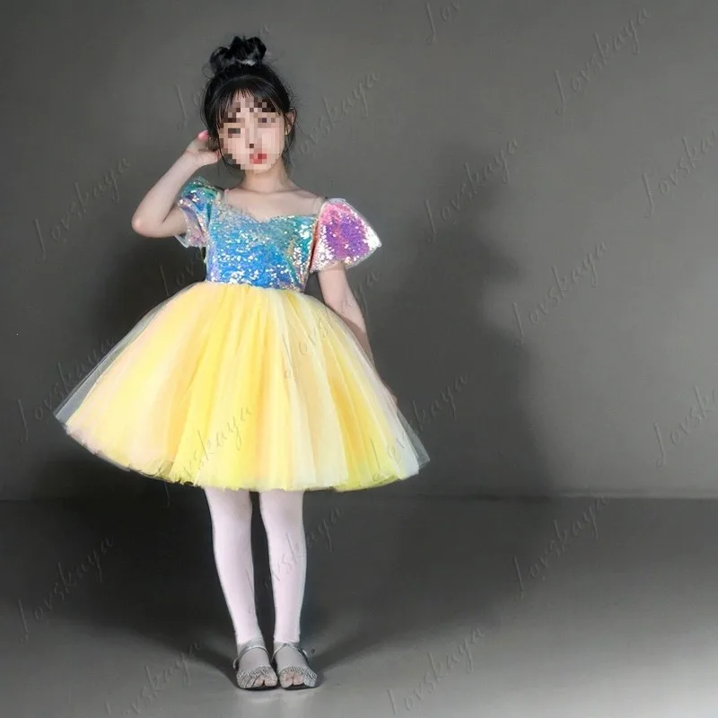 Little Girl Cute Fluffy Princess Tutu Dress New Arrival 61 Children Dance Chorus Kindergarten Stage Performance Outfit
Little Girl Cute Fluffy Princess Tutu Dress New Arrival 61 Children Dance Chorus Kindergarten Stage Performance Outfit