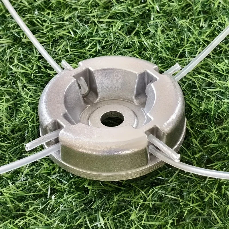 1pc Universal Aluminum Alloy Lawn Mower Head with Nylon Steel Lawn Mowing Line, Lawn Mower Replacement Parts
1pc Universal Aluminum Alloy Lawn Mower Head with Nylon Steel Lawn Mowing Line, Lawn Mower Replacement Parts