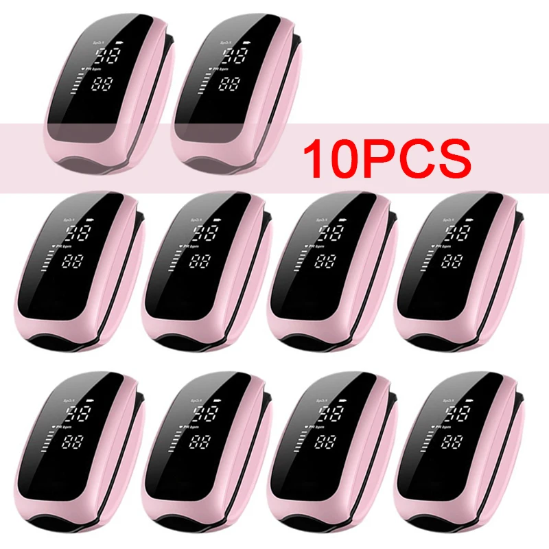 10PCS Rechargeable Medical Oximeter Strap Lanyard Fingertip Pulse Oximeter Blood Oxygen Saturation Monitor Digital LED Display
10PCS Rechargeable Medical Oximeter Strap Lanyard Fingertip Pulse Oximeter Blood Oxygen Saturation Monitor Digital LED Display