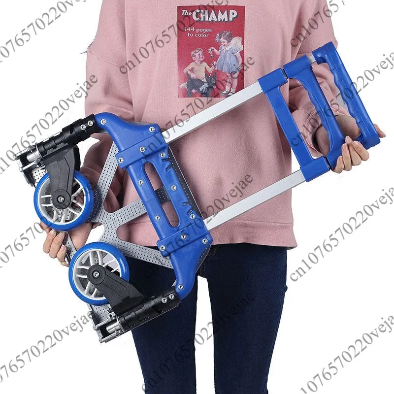 Load-bearing 50kg Tie Rod Luggage Cart Aluminum Alloy Portable Hand-pulled Shopping Pull Small Trailer Folding Storage Elderly
Load-bearing 50kg Tie Rod Luggage Cart Aluminum Alloy Portable Hand-pulled Shopping Pull Small Trailer Folding Storage Elderly