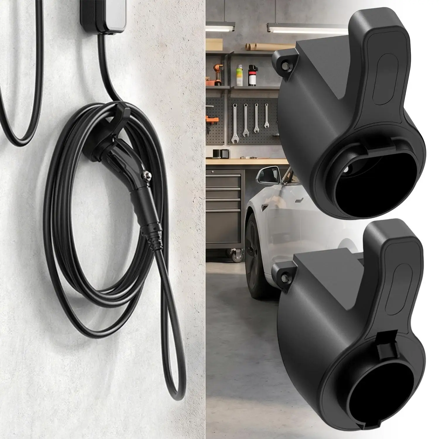 Car Charging Cable Bracket CarPortable Charger Plug Holder Stand for TESLA Nacs Type 1 Type2 GB/T EV Charger Wall Mount Bracket
Car Charging Cable Bracket CarPortable Charger Plug Holder Stand for TESLA Nacs Type 1 Type2 GB/T EV Charger Wall Mount Bracket