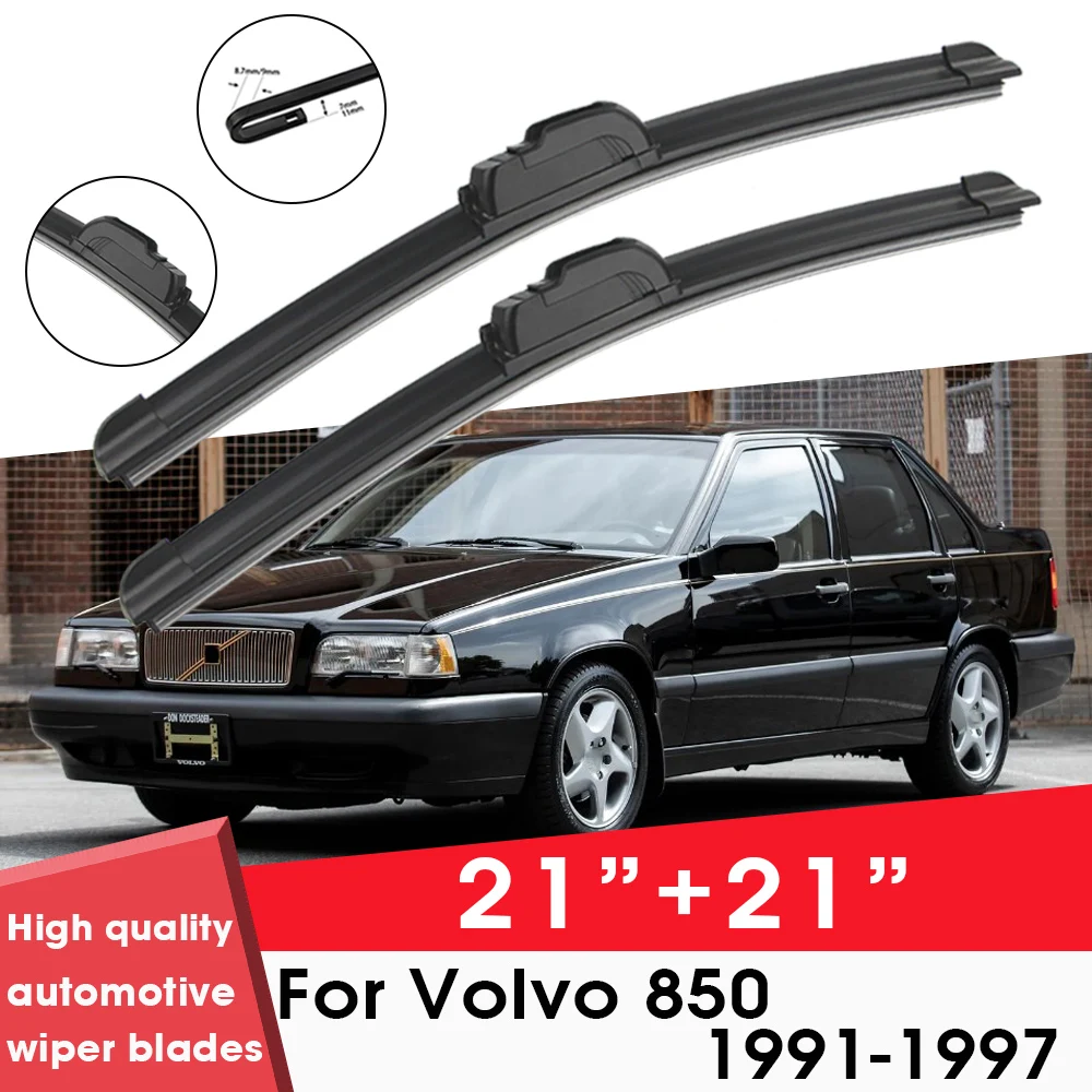 Car Wiper Blade Blades For Volvo 850 1991-1997 21"+21" Windshield Windscreen Clean Naturl Rubber Cars Wipers Accessories
Car Wiper Blade Blades For Volvo 850 1991-1997 21"+21" Windshield Windscreen Clean Naturl Rubber Cars Wipers Accessories