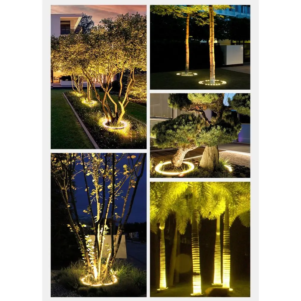 Versatile Aluminium LED Tree Hugging Light With Ground Plug Warm Light Tree Lamp Waterproof IP65 Outdoor Lighting Yard
Versatile Aluminium LED Tree Hugging Light With Ground Plug Warm Light Tree Lamp Waterproof IP65 Outdoor Lighting Yard