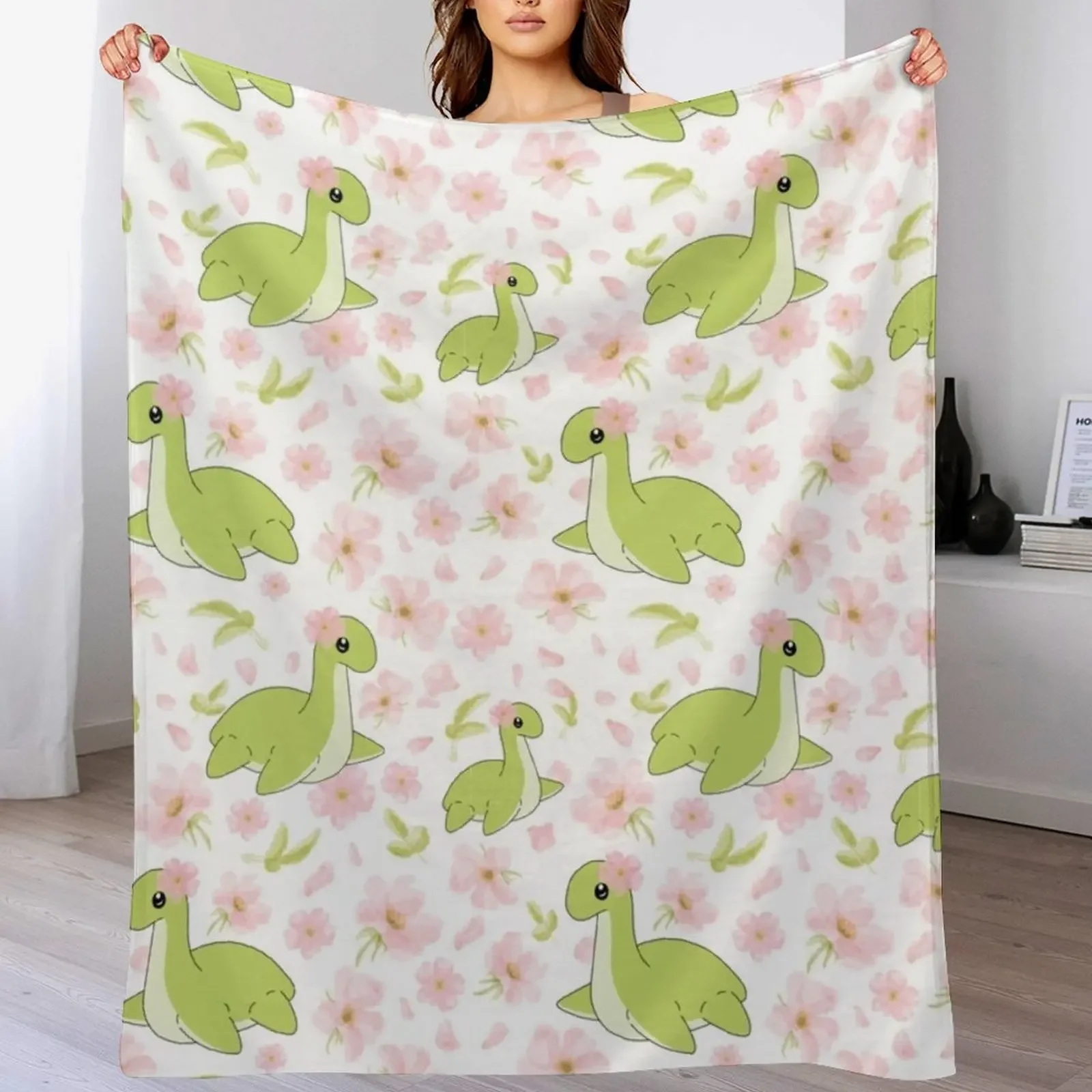 Floral Nessie Throw Blanket Baby Stuffeds Blankets For Bed Plaid Blankets 
Floral Nessie Throw Blanket Baby Stuffeds Blankets For Bed Plaid Blankets