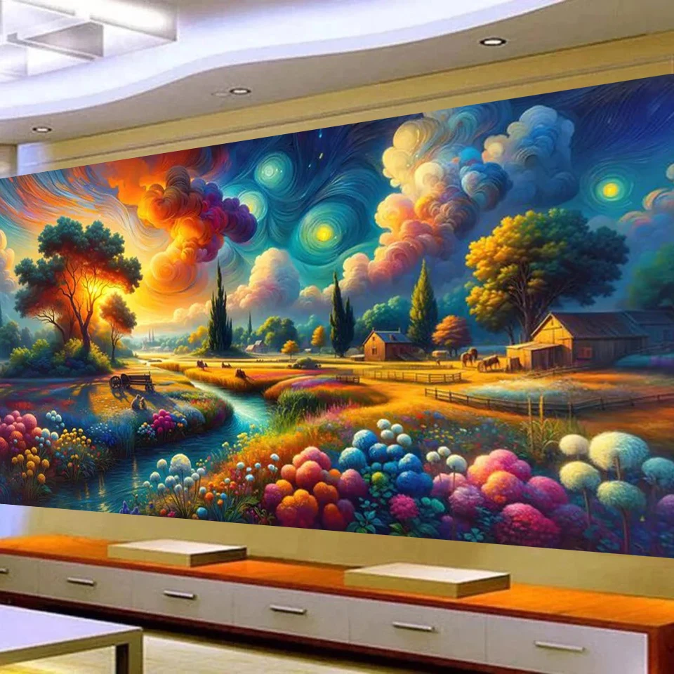 Красочные красивые четырехсезонные природные пейзажи 5D DIY комплект алмазной живописи, алмазное искусство, полная алмазная мозаика ремесленный набор Настенный декор
Красочные красивые четырехсезонные природные пейзажи 5D DIY комплект алмазной живописи, алмазное искусство, полная алмазная мозаика ремесленный набор Настенный декор