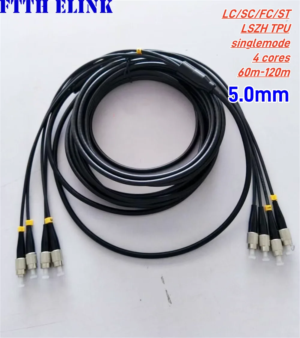 fiber patchcord armored TPU 4 cores 60m70m80m100m120m LSZH 4C LC SC FC ST APC SM ratproof jumper optical fiber extender outdoor
fiber patchcord armored TPU 4 cores 60m70m80m100m120m LSZH 4C LC SC FC ST APC SM ratproof jumper optical fiber extender outdoor