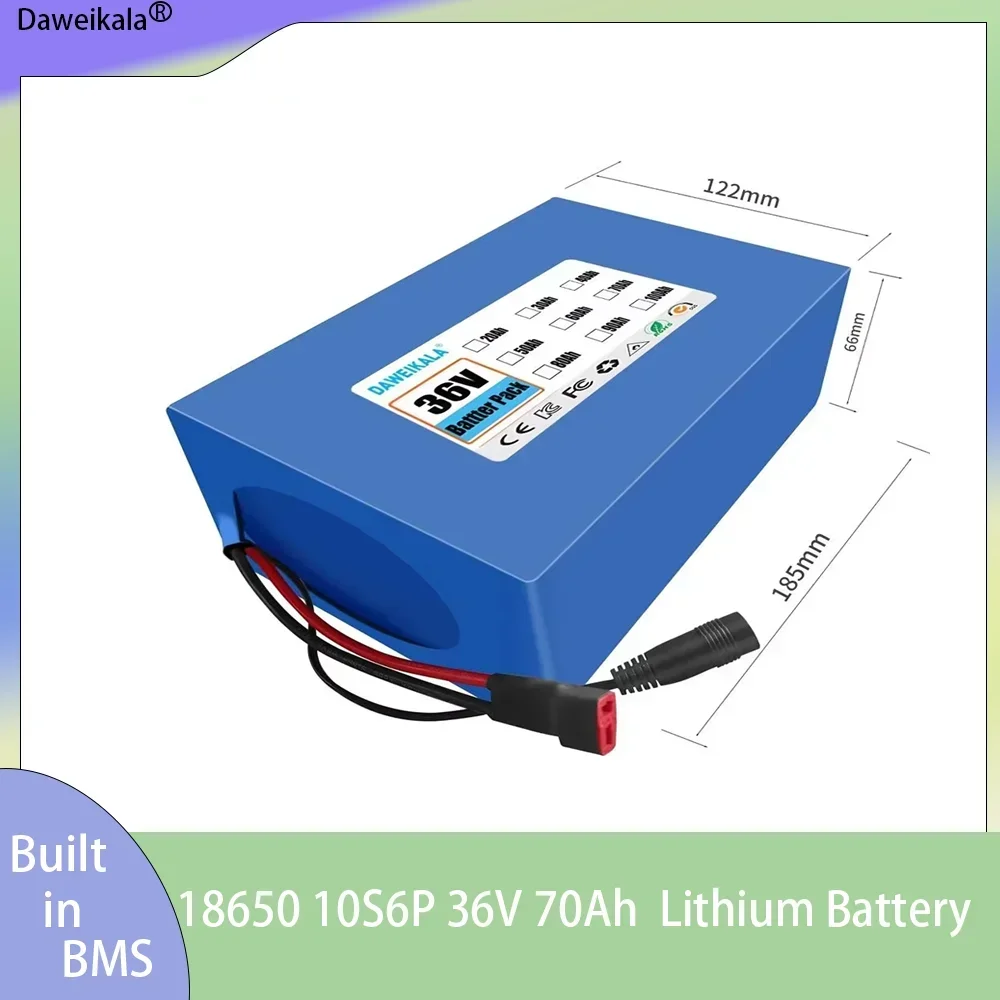 10S6P 36V 70000MAH lithium electric scooter battery, 36V 800W electric scooter battery, 36V 10S6P electric scooter battery
10S6P 36V 70000MAH lithium electric scooter battery, 36V 800W electric scooter battery, 36V 10S6P electric scooter battery