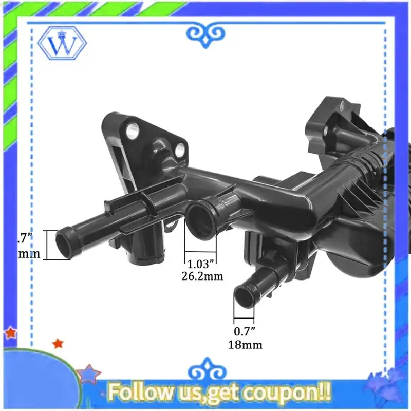 M46K-25620-3CAA0 Thermostat Housing For 10-17 Hyundai Kia Azera Santa Fe Cadenza Sedona Sorento 2.0L 3.3L 3.5L Spare Parts 25620
M46K-25620-3CAA0 Thermostat Housing For 10-17 Hyundai Kia Azera Santa Fe Cadenza Sedona Sorento 2.0L 3.3L 3.5L Spare Parts 25620