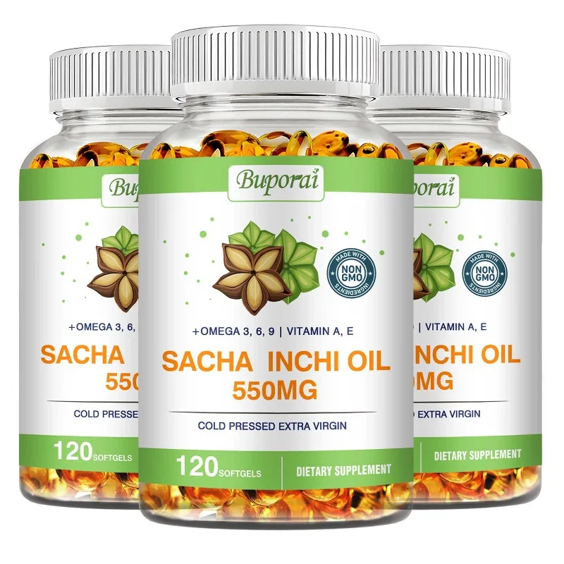 Organic Sacha Inchi Oil Capsules - Promotes Cardiovascular Health, Improves Brain Function, Antioxidant, Supports Digestion
Organic Sacha Inchi Oil Capsules - Promotes Cardiovascular Health, Improves Brain Function, Antioxidant, Supports Digestion