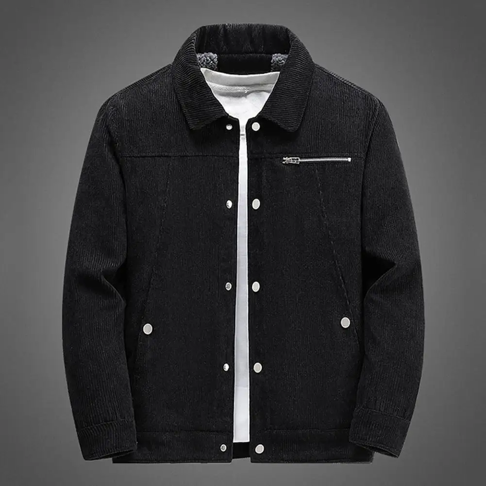 Jacket Men's Cotton-padded Jacket Men's Fleece Thickened Lamb Wool Winter Coat New Cotton-padded Windproof Warm Cotton
Jacket Men's Cotton-padded Jacket Men's Fleece Thickened Lamb Wool Winter Coat New Cotton-padded Windproof Warm Cotton