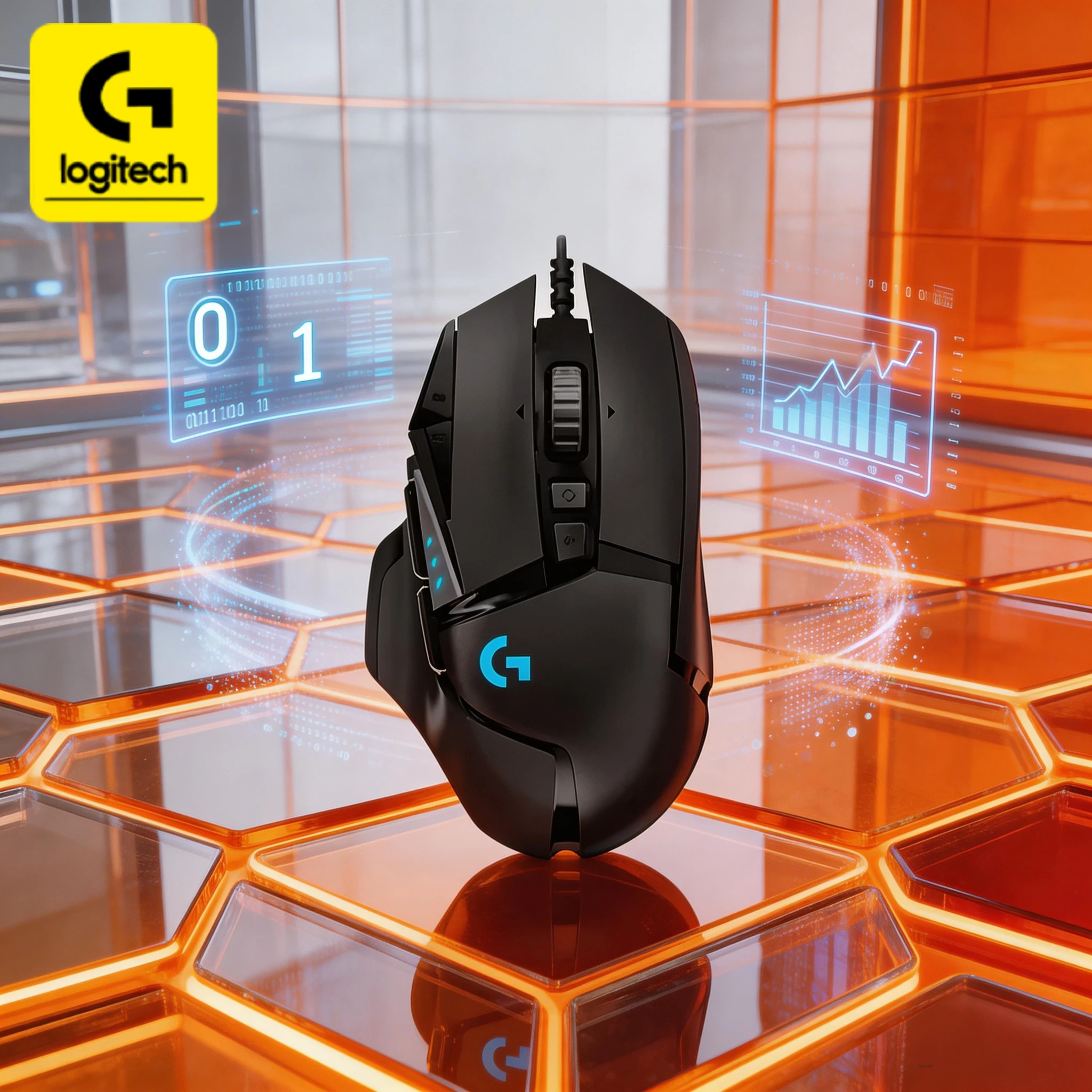 Игровая мышь Logitech G502, двухрежимное переключение, длительное время автономной работы, идеальное оборудование для профессиональных геймеров.
Игровая мышь Logitech G502, двухрежимное переключение, длительное время автономной работы, идеальное оборудование для профессиональных геймеров.