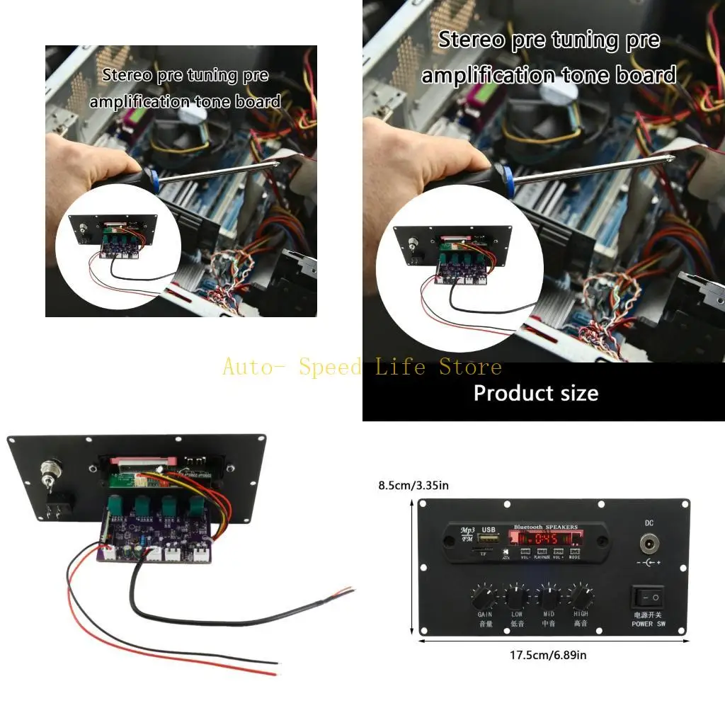 02DA NE5532 HIFI Speaker Preamp Tone Board 9-29V Power Supply Panel Board Outdoor
02DA NE5532 HIFI Speaker Preamp Tone Board 9-29V Power Supply Panel Board Outdoor