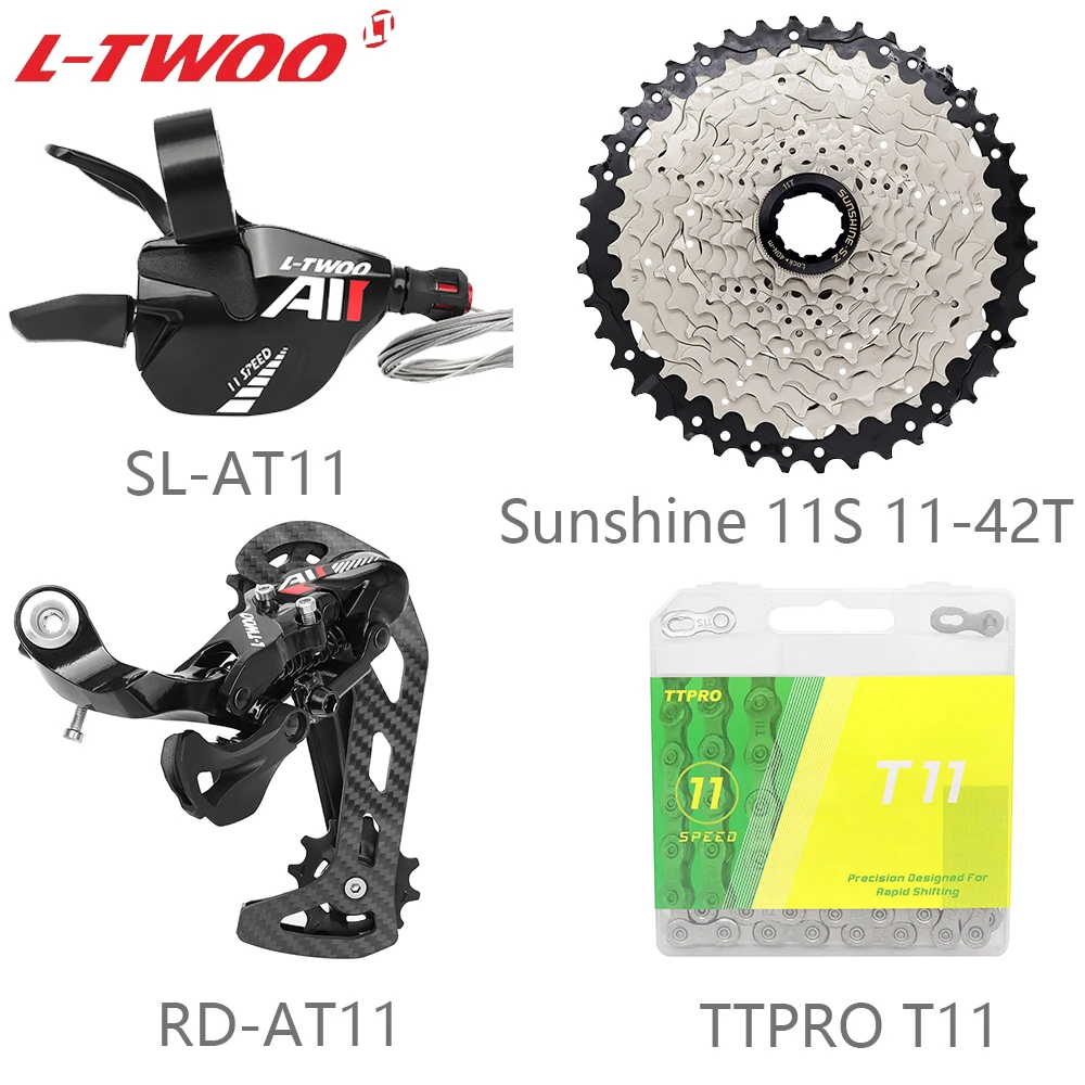 Переключатель передач LTWOO AT11 1x1, 1 скоростной переключатель, TTPRO T11, задний переключатель передач из углеродного волокна, детали для велосипеда
Переключатель передач LTWOO AT11 1x1, 1 скоростной переключатель, TTPRO T11, задний переключатель передач из углеродного волокна, детали для велосипеда