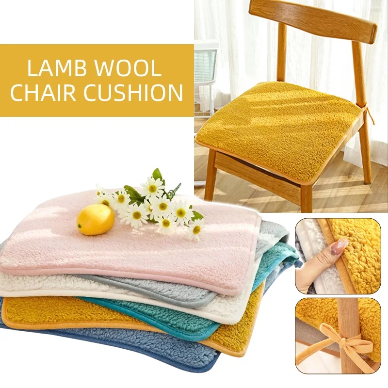 Seat Pillow for Living Room Bedroom Home Decor Fluffy Square Chair Pad Warm Thicken Floor Pillow Plush Seat Pads with Ties
Seat Pillow for Living Room Bedroom Home Decor Fluffy Square Chair Pad Warm Thicken Floor Pillow Plush Seat Pads with Ties