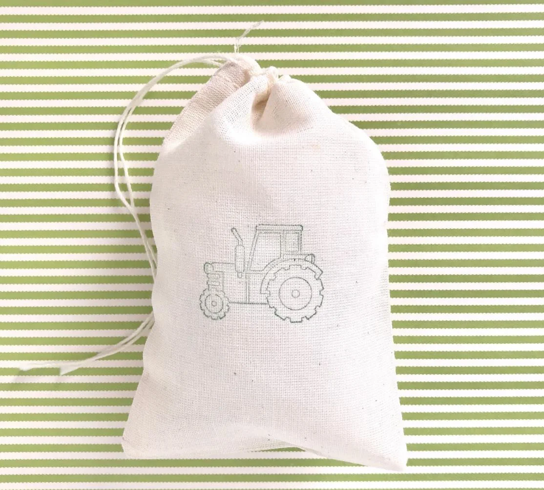 20pcs Tractor Favor Bags | Party Goodie Bag Farm Baby Shower Muslin Bag Birthday Candy Gift Bag Soap Jewelry Bachlor Gift
20pcs Tractor Favor Bags | Party Goodie Bag Farm Baby Shower Muslin Bag Birthday Candy Gift Bag Soap Jewelry Bachlor Gift
