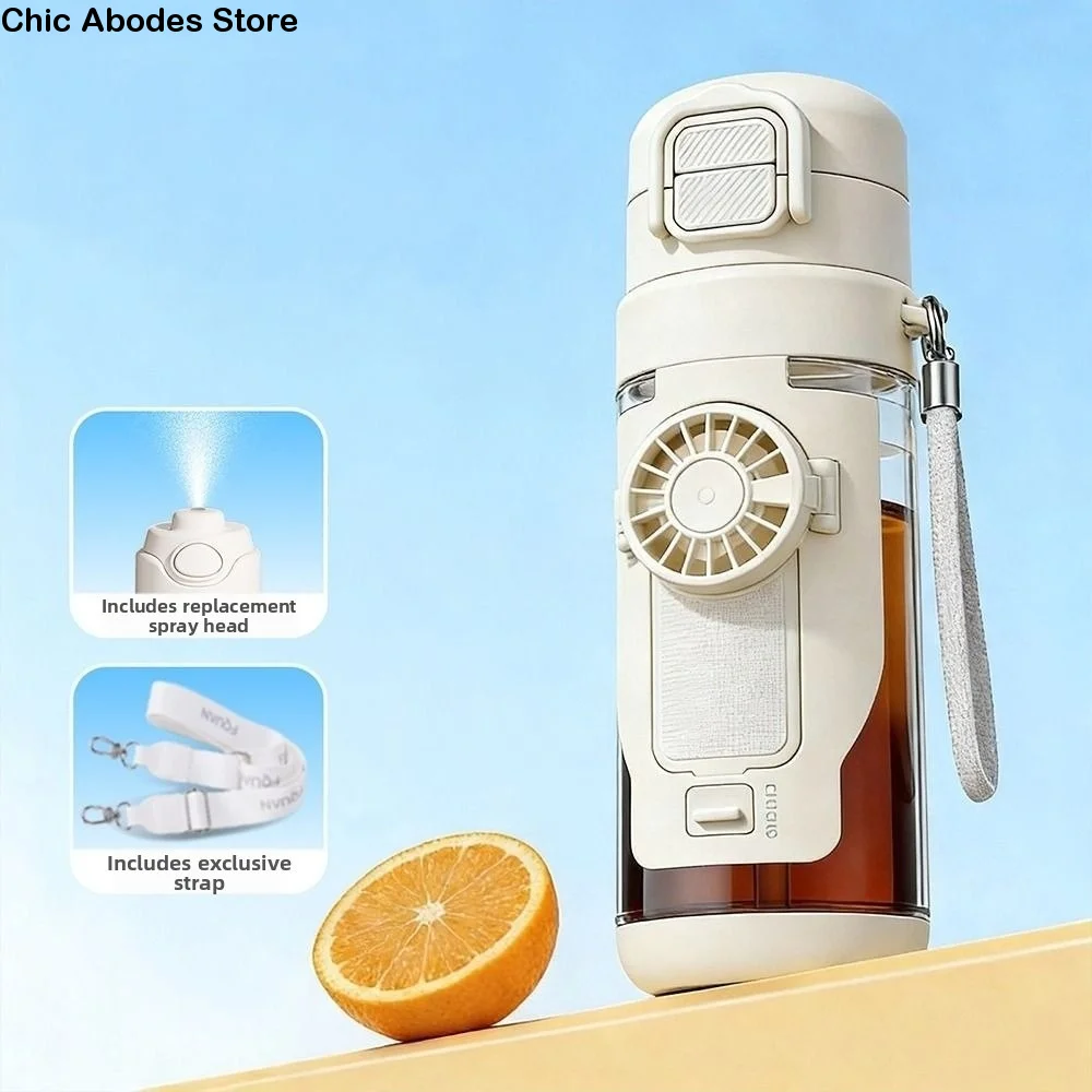 690 ML 2-in-1 Fan Cup Dual-Use Detachable Fan Hydration Spray Fan Cup 3-Speed Handheld Fan Transparent Cold Drink Water Cup
690 ML 2-in-1 Fan Cup Dual-Use Detachable Fan Hydration Spray Fan Cup 3-Speed Handheld Fan Transparent Cold Drink Water Cup