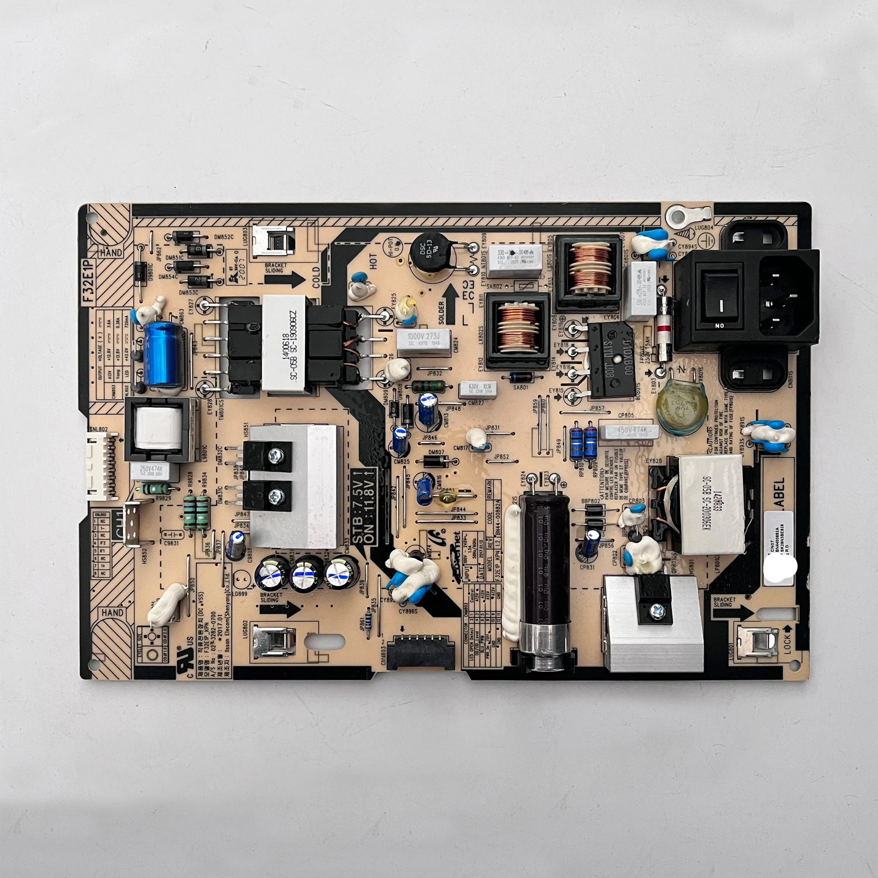 New Authentic Original TV Power Supply Board F32E1P_KPN BN44-00882A Works Normally And Is For LCD TV LH32PMFPBGA TV Accessories
New Authentic Original TV Power Supply Board F32E1P_KPN BN44-00882A Works Normally And Is For LCD TV LH32PMFPBGA TV Accessories