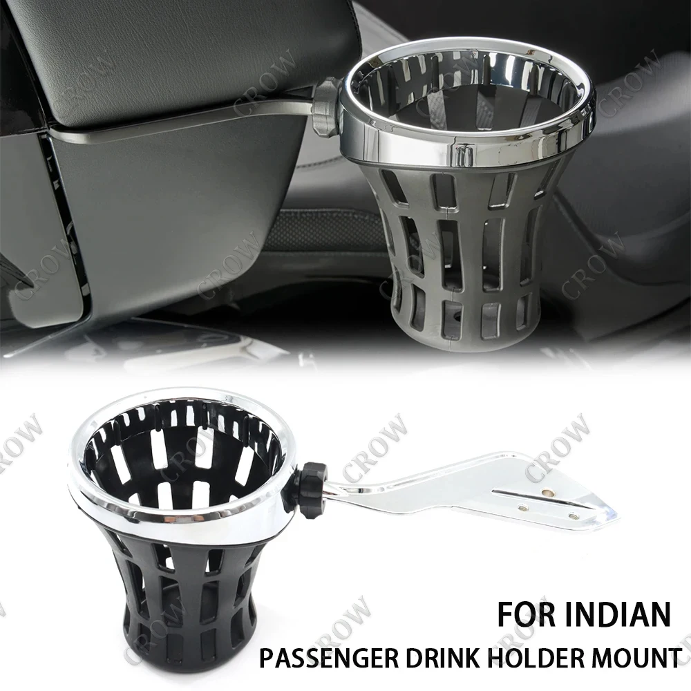NEW Motorcycle PASSENGER DRINK HOLDER MOUNT For Indian Pursuit Roadmaster Dark Horse Pursuit Roadmaster Limited 2014+up
NEW Motorcycle PASSENGER DRINK HOLDER MOUNT For Indian Pursuit Roadmaster Dark Horse Pursuit Roadmaster Limited 2014+up