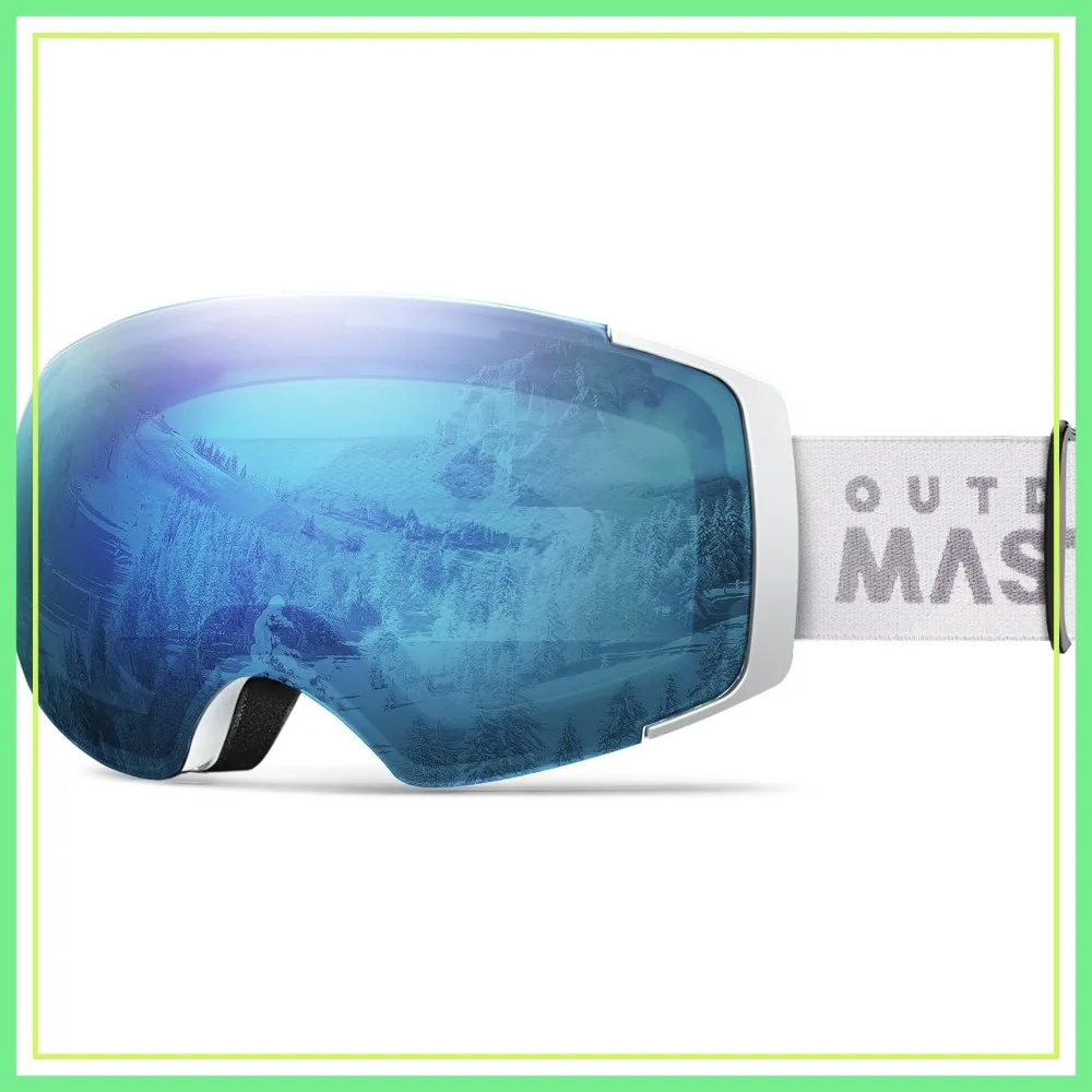 Snow Goggles Frameless Interchangeable Lens UV400 Protection for Men Women
Snow Goggles Frameless Interchangeable Lens UV400 Protection for Men Women