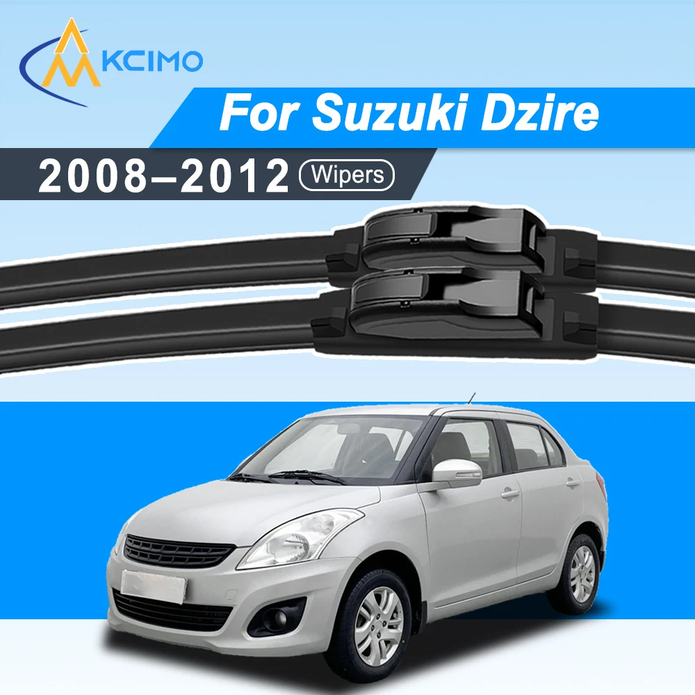 Precision Front Wiper Pair for Suzuki Dzire 2008-2012, Incorporating Micro-Grooved Rubber Surface for Streak-Free Clearing
Precision Front Wiper Pair for Suzuki Dzire 2008-2012, Incorporating Micro-Grooved Rubber Surface for Streak-Free Clearing