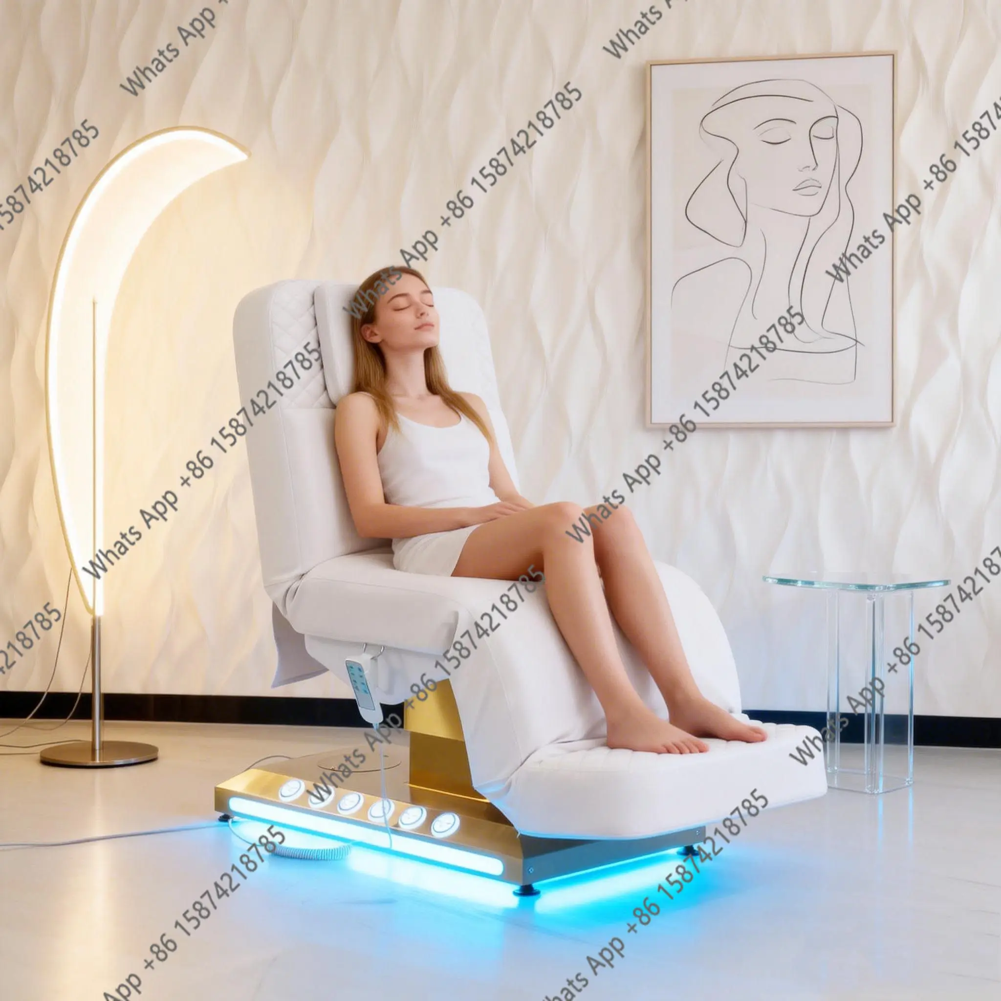 New electric beauty bed beauty salon special multi-function constant temperature heating SPA massage bed physiotherapy bed embro
New electric beauty bed beauty salon special multi-function constant temperature heating SPA massage bed physiotherapy bed embro