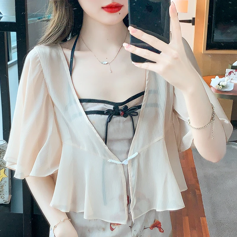 Летний женский кардиган-накидка из кружева, однотонный, удлиненный, свободного кроя, в корейском стиле, с защитой от солнца
Летний женский кардиган-накидка из кружева, однотонный, удлиненный, свободного кроя, в корейском стиле, с защитой от солнца