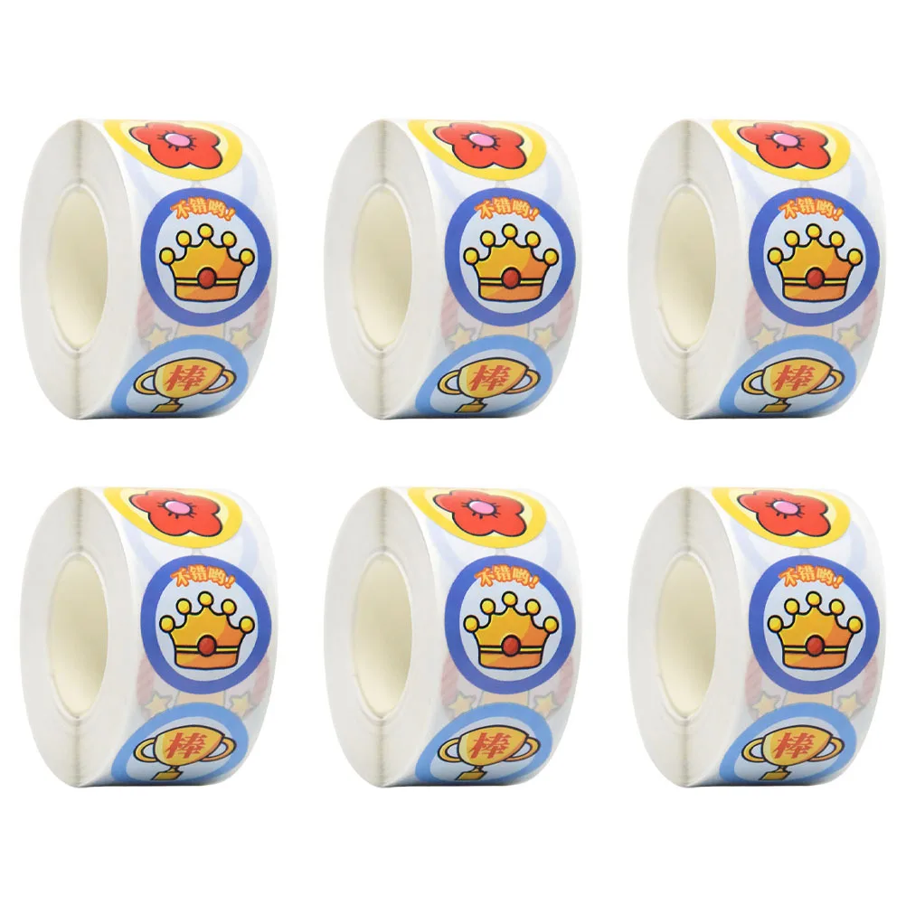 6 Rolls Stickers Reward Cartoon Decorative Classroom Praise Affirmation Award 's Learning Rewards
6 Rolls Stickers Reward Cartoon Decorative Classroom Praise Affirmation Award 's Learning Rewards
