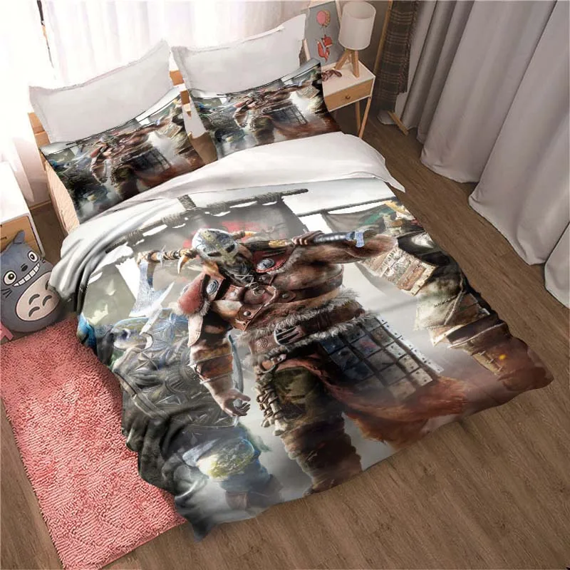 World of Warcraft pattern home three-piece set, beautiful bed decoration quilt pillowcase, birthday gift
World of Warcraft pattern home three-piece set, beautiful bed decoration quilt pillowcase, birthday gift