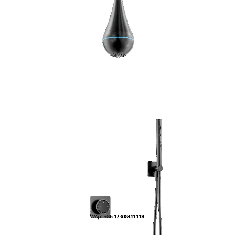 Rain Shower System Hot and Cold Bathroom Wall Mixer Ceramic Spool Rain Shower Faucet Set
Rain Shower System Hot and Cold Bathroom Wall Mixer Ceramic Spool Rain Shower Faucet Set