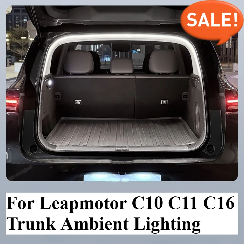 Trunk Light Ambient Lighting Welcome Flow Illumination Plug-and-Play Installation Decorative Lamps For Leapmotor C10 C11 C16
Trunk Light Ambient Lighting Welcome Flow Illumination Plug-and-Play Installation Decorative Lamps For Leapmotor C10 C11 C16