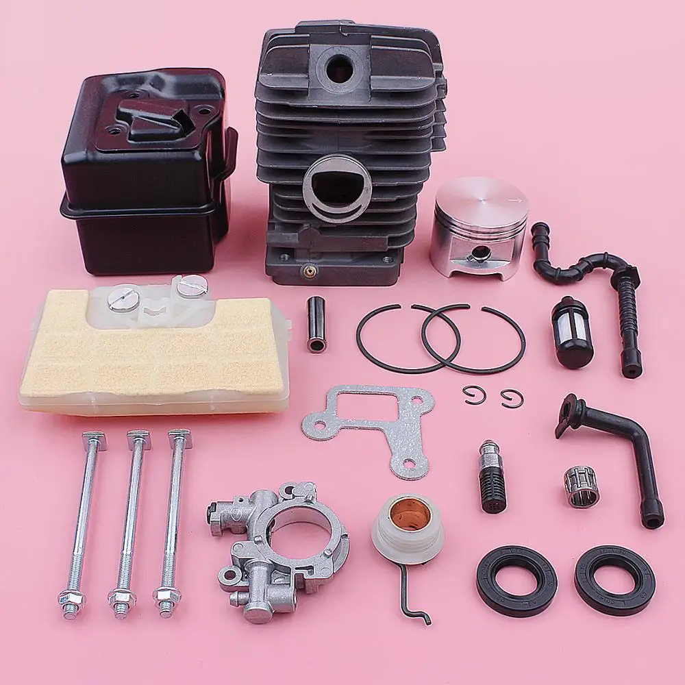 49mm Cylinder Piston Exhaust Muffler For Stihl 029 MS290 039 MS390 Air Fuel Filter Oil Seal Pump Worm Gear Kit 1127 020 1216
49mm Cylinder Piston Exhaust Muffler For Stihl 029 MS290 039 MS390 Air Fuel Filter Oil Seal Pump Worm Gear Kit 1127 020 1216