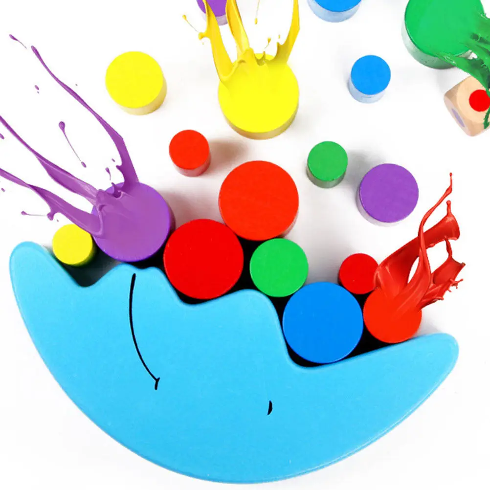 Wooden Balance Building Block Colorful Moon Boat Early Educational Game Parent Child Interaction for Kids Children
Wooden Balance Building Block Colorful Moon Boat Early Educational Game Parent Child Interaction for Kids Children