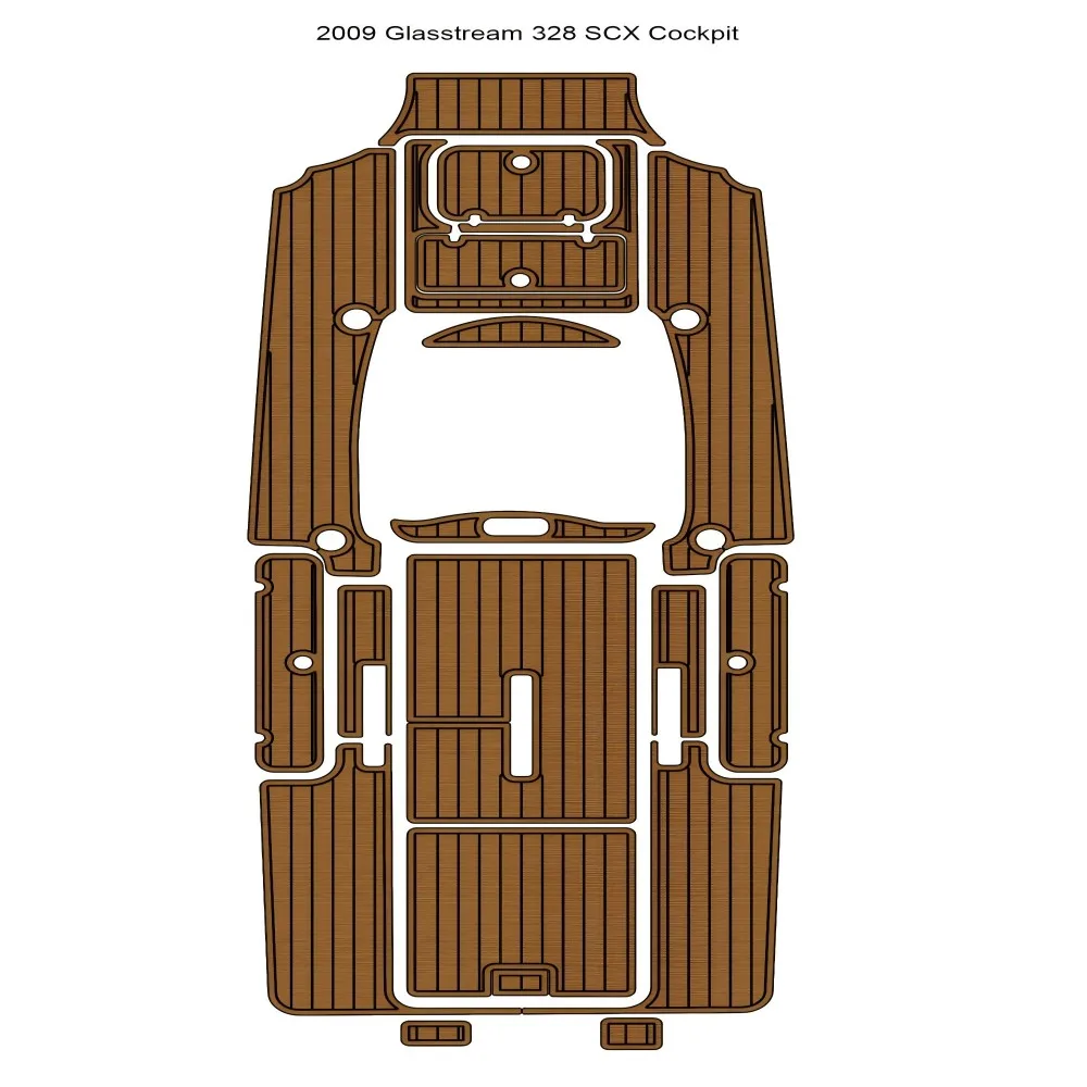 2009 Glasstream 328 SCX Cockpit Pad Boat EVA Faux Foam Teak Deck Floor Mat SeaDek MarineMat Gatorstep Style Self Adhesive
2009 Glasstream 328 SCX Cockpit Pad Boat EVA Faux Foam Teak Deck Floor Mat SeaDek MarineMat Gatorstep Style Self Adhesive