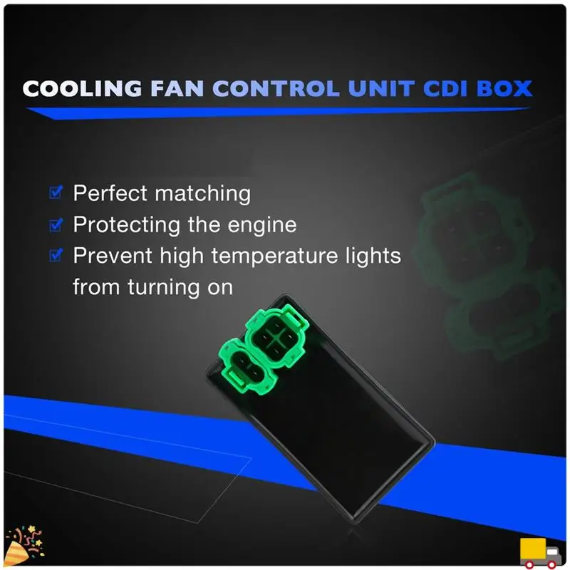 Cooling Fan Control Unit CDI Box 38710-HM7-004 For Honda TRX400FW TRX450ES FE FM S 38710HM7004 Cooling Fan Controller
Cooling Fan Control Unit CDI Box 38710-HM7-004 For Honda TRX400FW TRX450ES FE FM S 38710HM7004 Cooling Fan Controller