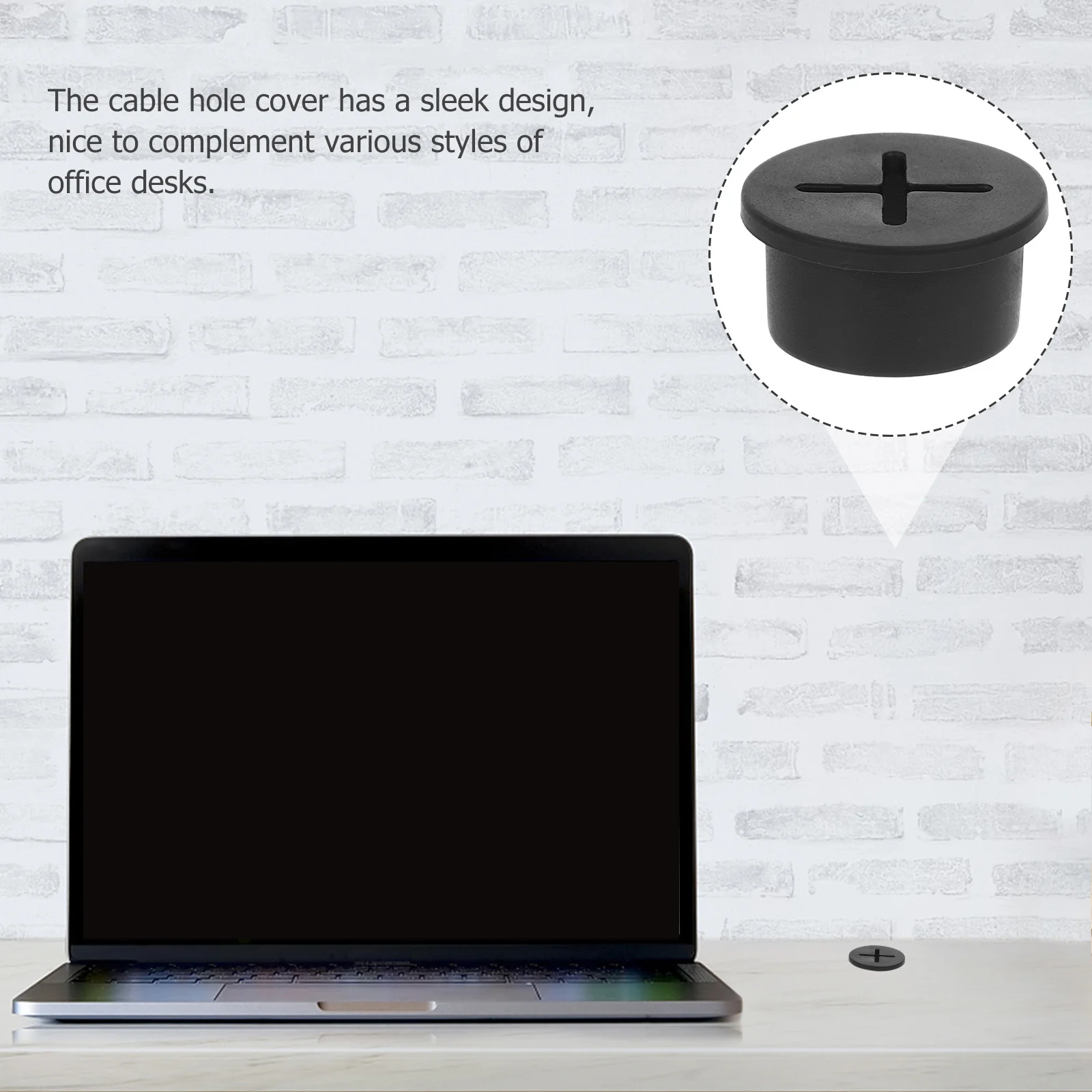 12Pcs Rubber Grommet Kit for Desk Cable Management Dust Plug Wire Hole Cover for Office Furniture Organization
12Pcs Rubber Grommet Kit for Desk Cable Management Dust Plug Wire Hole Cover for Office Furniture Organization