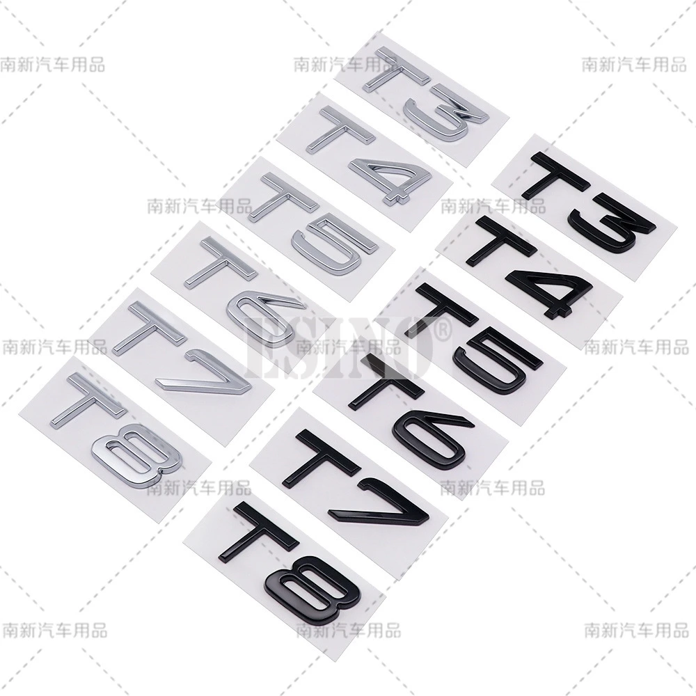 3D T3 T4 T5 T6 T7 T8 3D ABS Adhesive Rear Trunk Emblem Badge Sticker for Volvo XC40 XC60 XC90 V40 V60 V70 V90 S40 S60 S80 S90
3D T3 T4 T5 T6 T7 T8 3D ABS Adhesive Rear Trunk Emblem Badge Sticker for Volvo XC40 XC60 XC90 V40 V60 V70 V90 S40 S60 S80 S90