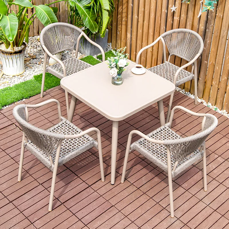 Garden waterproofoutdoor leisure dining table, coffee table, outdoor balcony, terrace, and outdoor display combination
Garden waterproofoutdoor leisure dining table, coffee table, outdoor balcony, terrace, and outdoor display combination