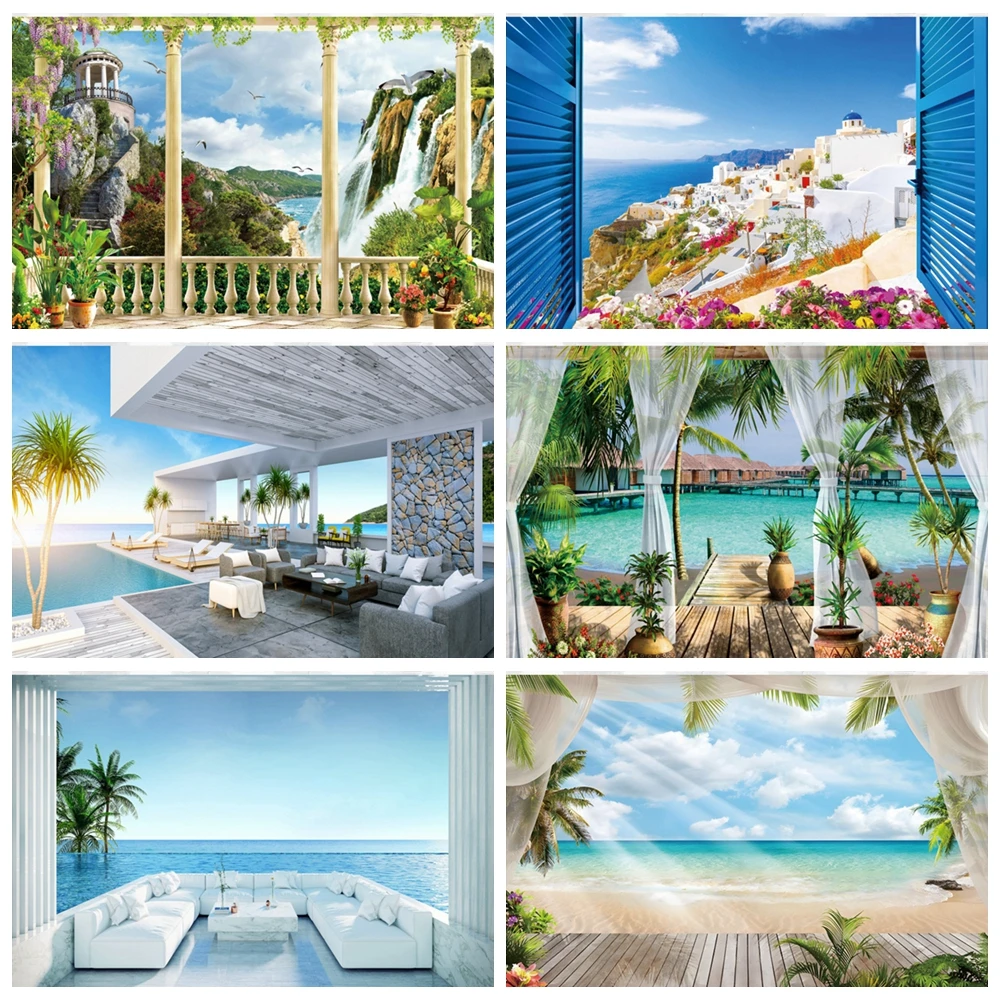Swimming Pool Tropical Seaside Background Summer Vacation Coconut Tree Photography Background Wedding Birthday Photo Studio Prop
Swimming Pool Tropical Seaside Background Summer Vacation Coconut Tree Photography Background Wedding Birthday Photo Studio Prop