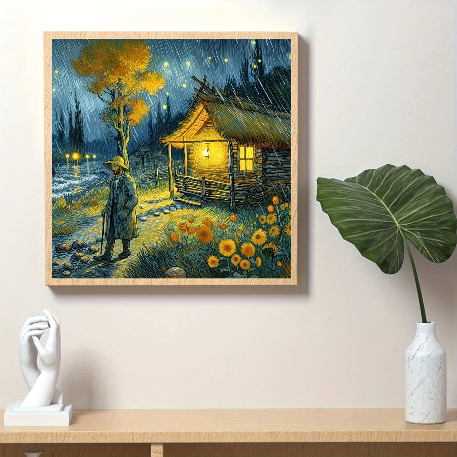 500/1024PCS Jigsaw Van Gogh's Rainy Night Puzzle Modern Home Decor Leisure and Entertainment Birthday and Birthday Gifts
500/1024PCS Jigsaw Van Gogh's Rainy Night Puzzle Modern Home Decor Leisure and Entertainment Birthday and Birthday Gifts