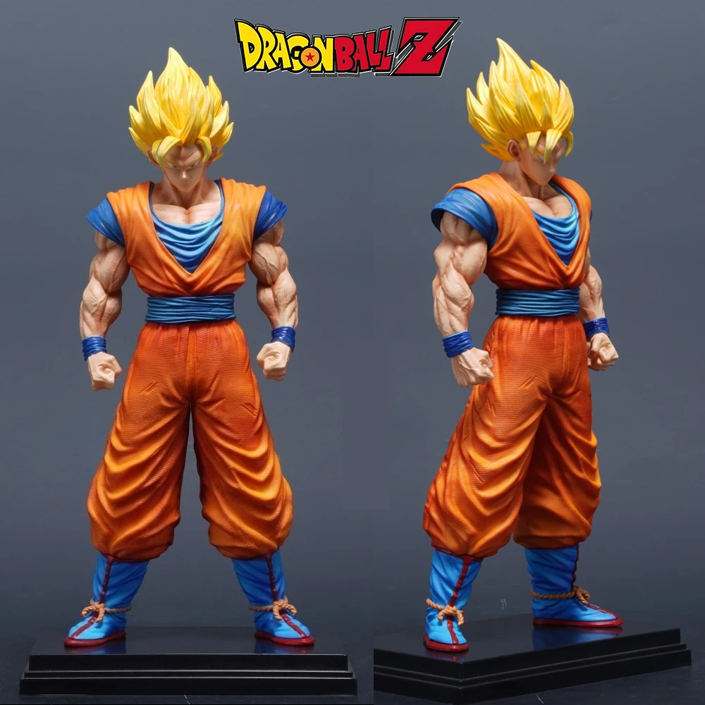 31cm/12.2in Anime Dragon Ball Figure Super Saiyan 2 Goku Action Figures Pvc Statue Desktop Ornamen Collection Model Toys Gifts
31cm/12.2in Anime Dragon Ball Figure Super Saiyan 2 Goku Action Figures Pvc Statue Desktop Ornamen Collection Model Toys Gifts