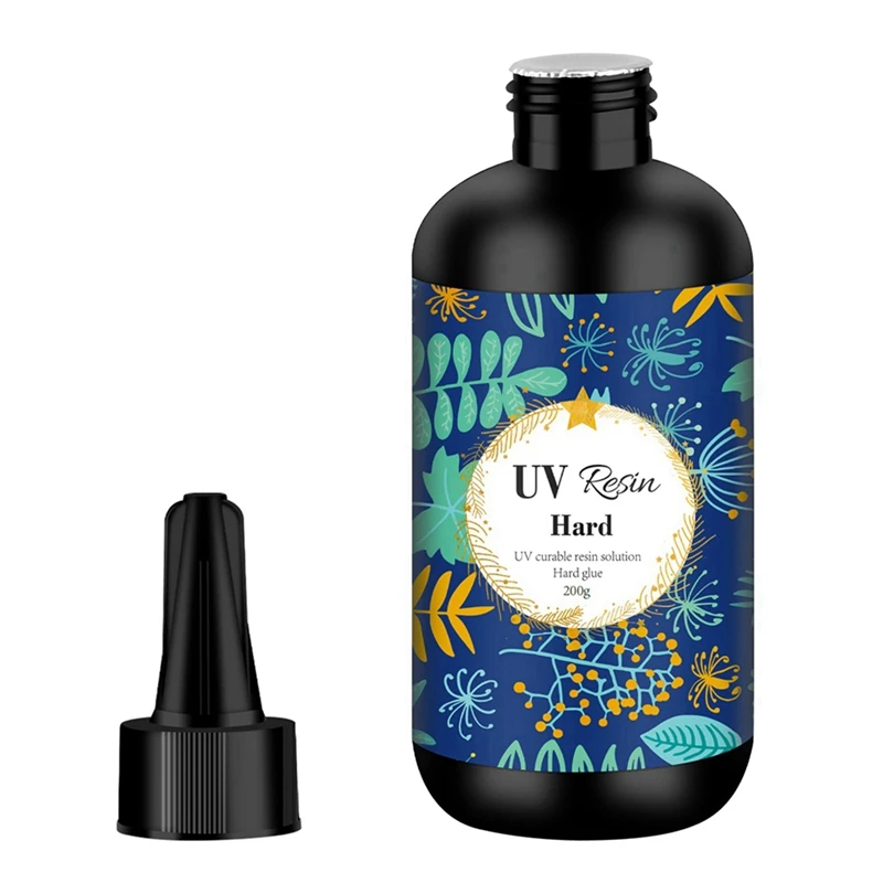 NEW-2X UV Resin 200G Transparent Ultraviolet Curing Clear Hard Type Resin, Solar Cure Resin For DIY UV Resin Jewelry Making
NEW-2X UV Resin 200G Transparent Ultraviolet Curing Clear Hard Type Resin, Solar Cure Resin For DIY UV Resin Jewelry Making