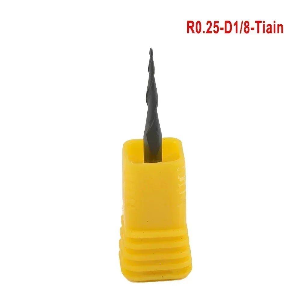 End Mill With Plastic Box 1/8 Shank CNC Carbide Ball Nose Tapered End Mill Radius 0.25mm Coated Plastic Box Tools Parts
End Mill With Plastic Box 1/8 Shank CNC Carbide Ball Nose Tapered End Mill Radius 0.25mm Coated Plastic Box Tools Parts