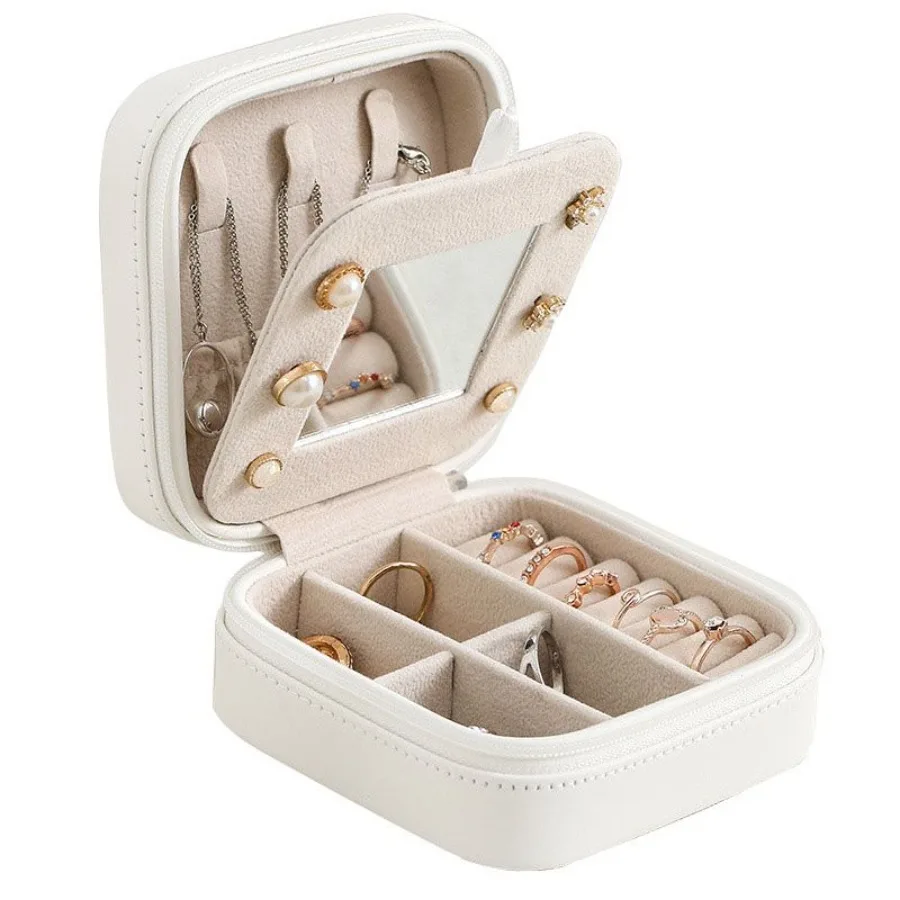 Green 3Layer Flannel Jewelry Organizer Box Necklaces Earrings Rings Display Holder Case for Women Large Capacity With Lock
Green 3Layer Flannel Jewelry Organizer Box Necklaces Earrings Rings Display Holder Case for Women Large Capacity With Lock