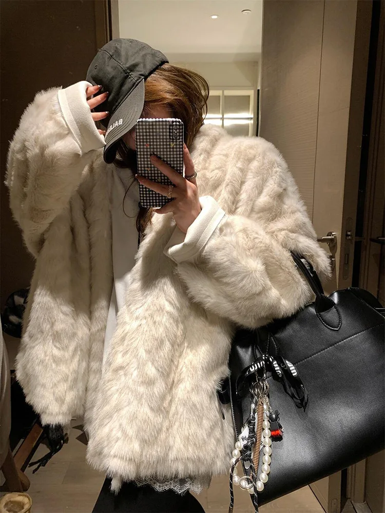 Faux Fur Coat Long Coats Womens Waistcoat Bomber Dance Daughter Harajuku Two Sided Oversized Patch Striped Contrast Fluffy Plush
Faux Fur Coat Long Coats Womens Waistcoat Bomber Dance Daughter Harajuku Two Sided Oversized Patch Striped Contrast Fluffy Plush