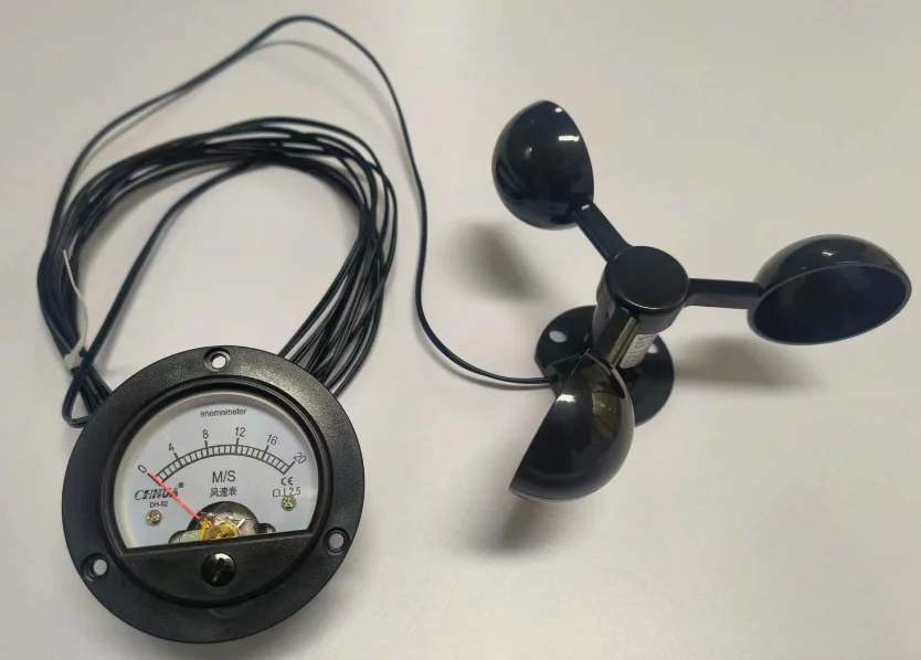 New anemometer Simple anemometer can measure wind speed without power supply Crane wind speed measurement display Pointer type
New anemometer Simple anemometer can measure wind speed without power supply Crane wind speed measurement display Pointer type