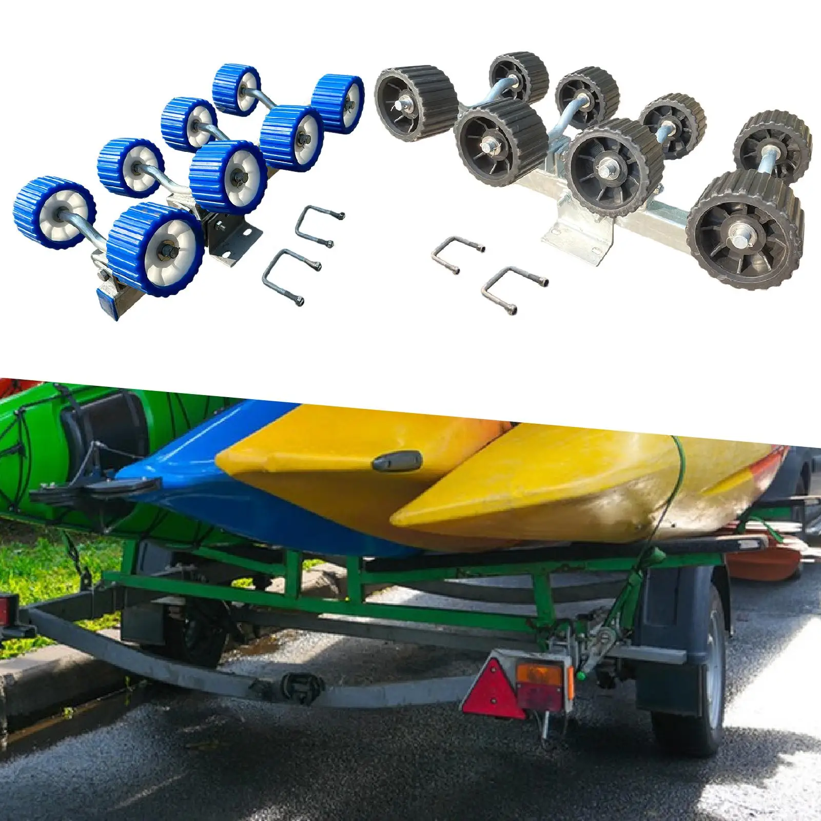 Boat Trailer Roller Replace Parts Sturdy Easy to Install Wear Resistant Wobble Roller Assembly for Warehouses Docks 8 Wheels
Boat Trailer Roller Replace Parts Sturdy Easy to Install Wear Resistant Wobble Roller Assembly for Warehouses Docks 8 Wheels