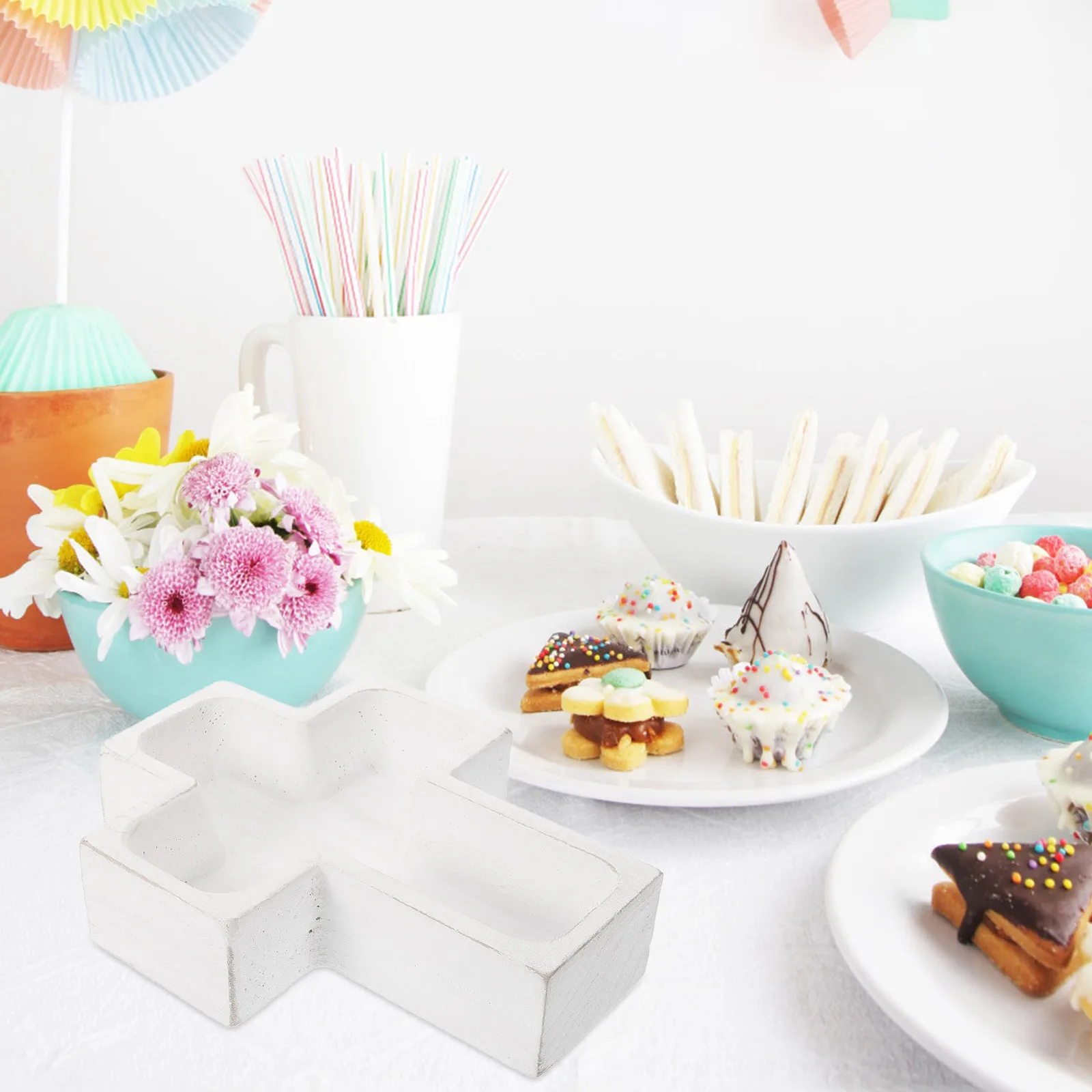 Wooden Bowl Tray Cross Shape Black Large Capacity Fruit Snack Dessert Serving Platter Storage Kitchen
Wooden Bowl Tray Cross Shape Black Large Capacity Fruit Snack Dessert Serving Platter Storage Kitchen