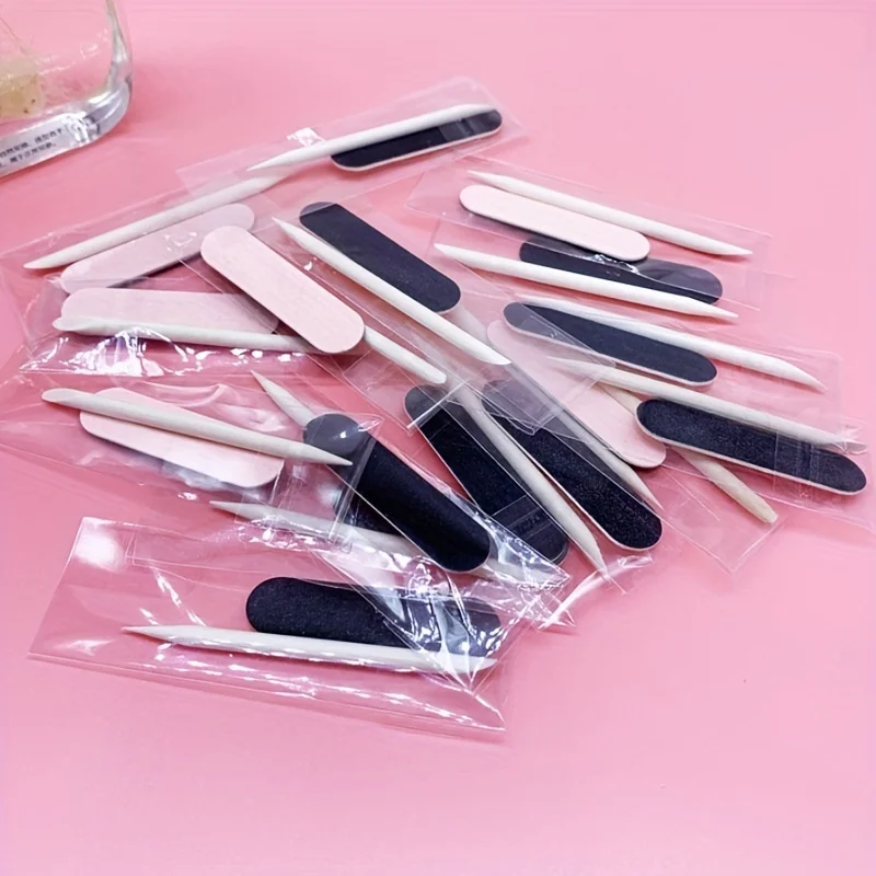 10pcs Deluxe Double-Sided Mini Nail Files and Cuticle Sticks
10pcs Deluxe Double-Sided Mini Nail Files and Cuticle Sticks