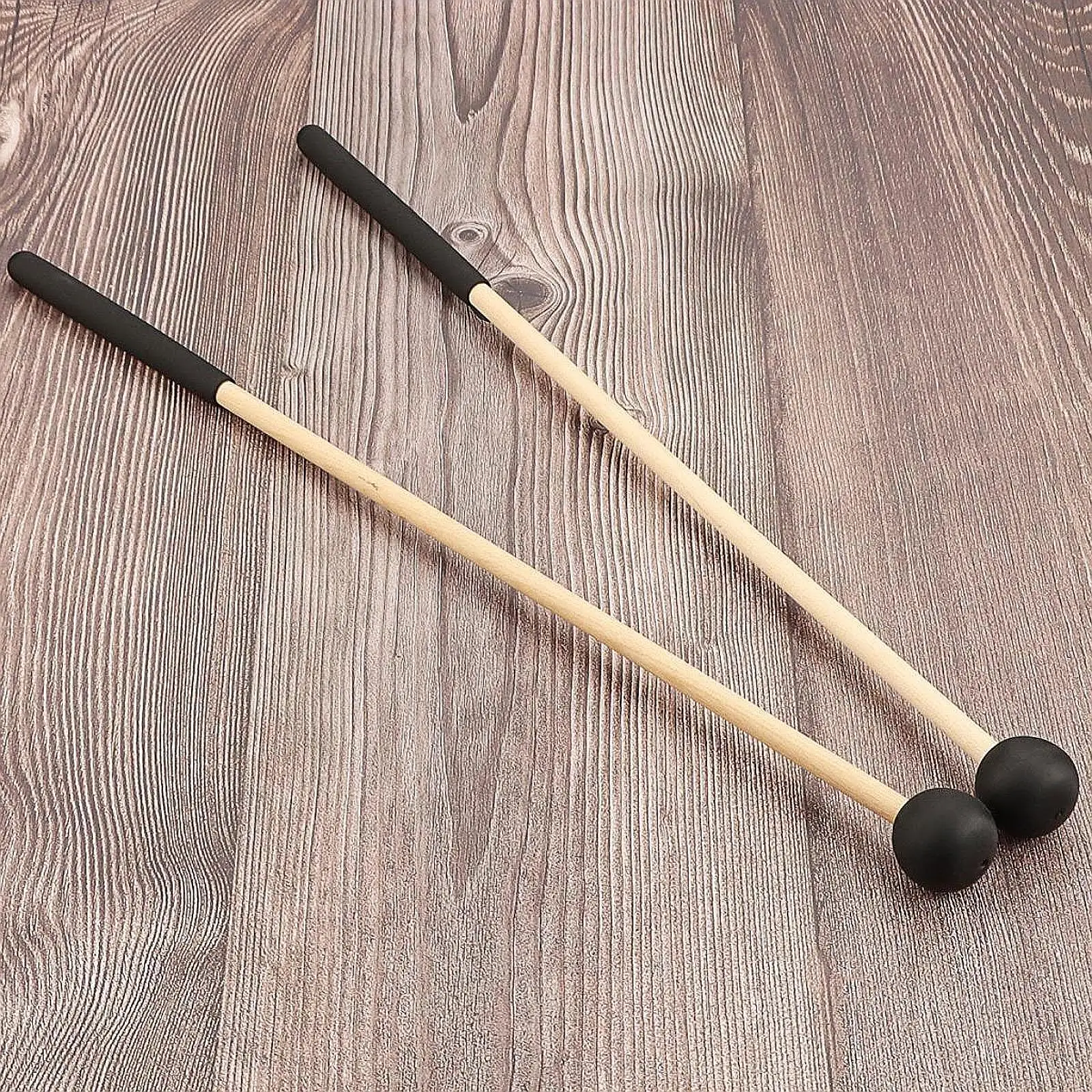 2Pcs Wooden Mallets for Percussion Instruments Gong and Drum Use
2Pcs Wooden Mallets for Percussion Instruments Gong and Drum Use